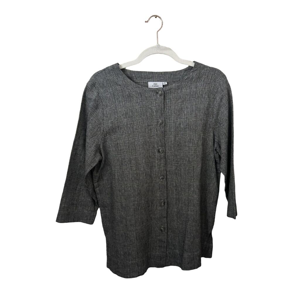 Hot Cotton by Marc Ware Black and White Tunic, size Small